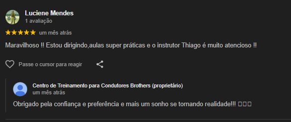 Avaliação Google - Pedro Santos